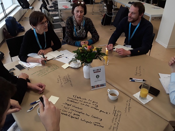 Urban growth table discussion,1st Stakeholder workshop on User Needs